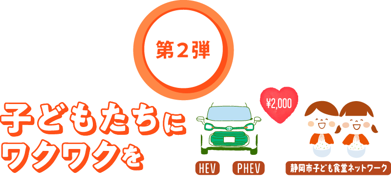 第2弾 子どもたちにワクワクを