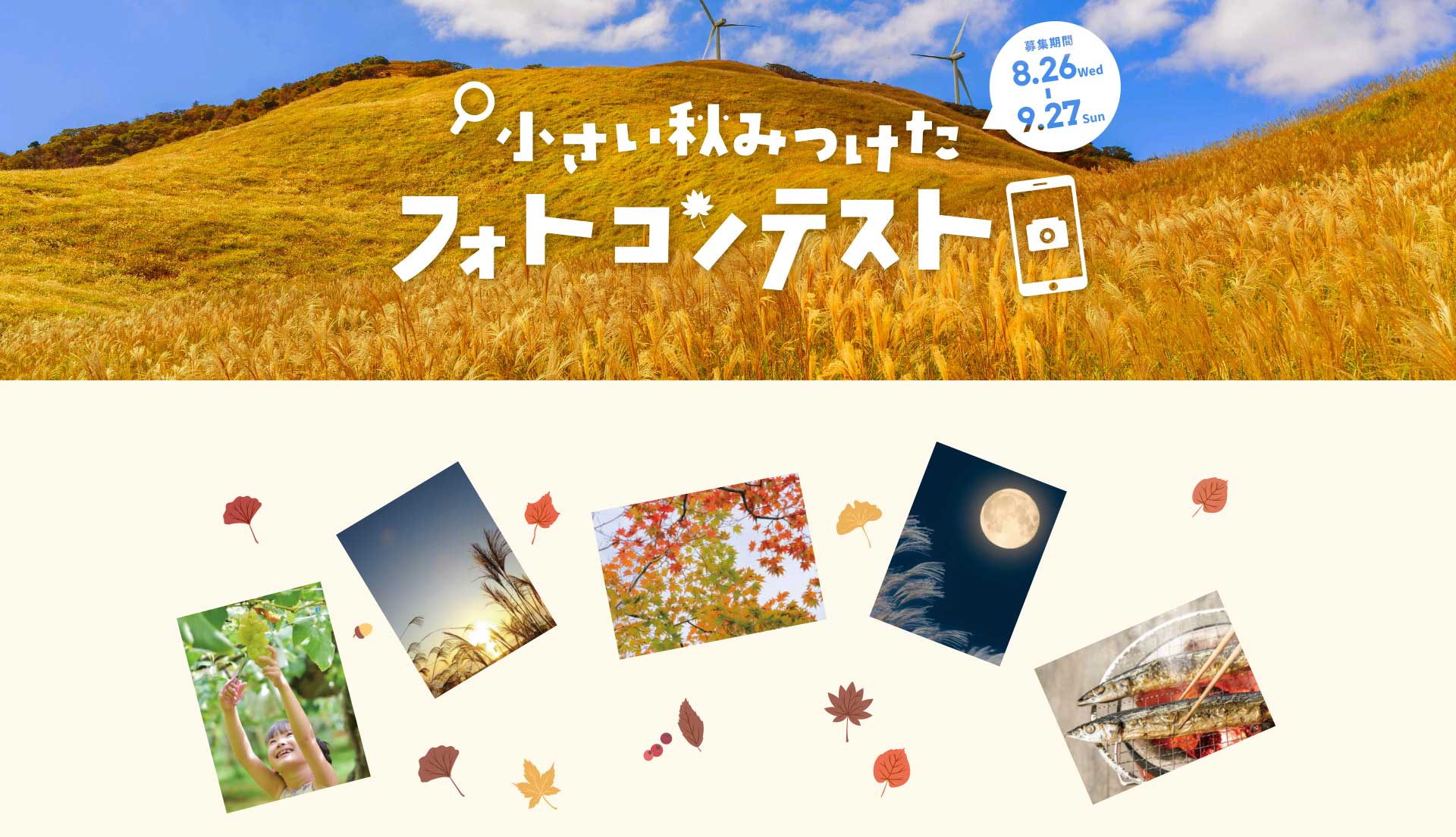小さい秋みつけた フォトコンテスト